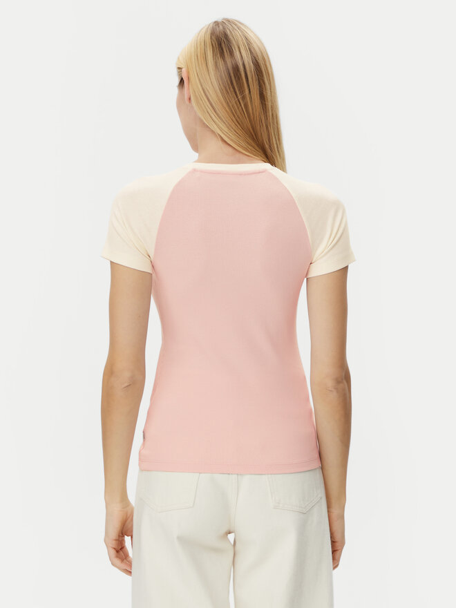 Guess Jeans Guess Jeans Camiseta W5GP61 KA0H1 Rosa Regular Fit