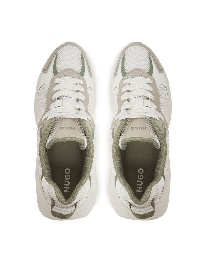 HUGO Sneakersy HUGO Leon Runn Mepu 50541578 Bílá