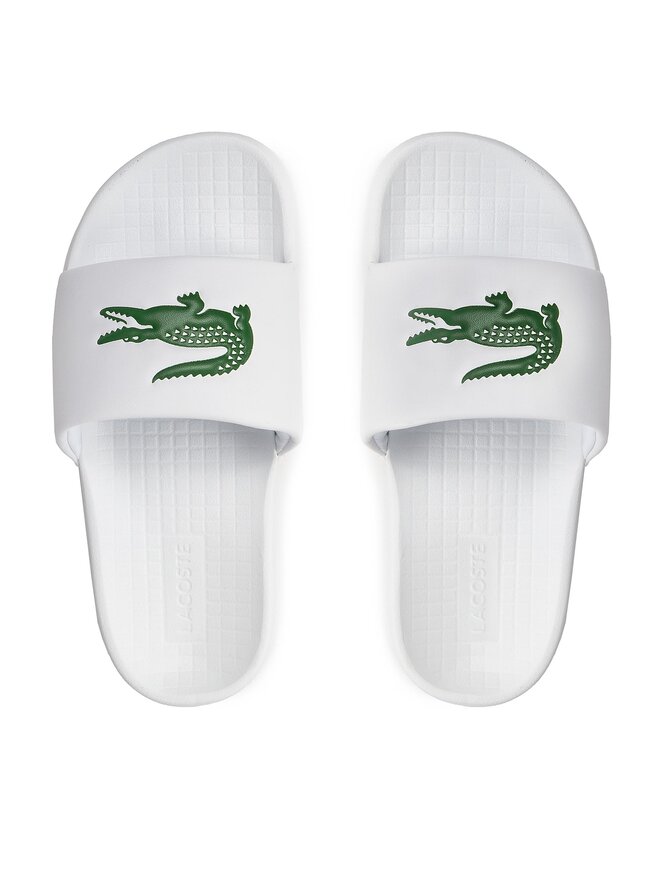 Lacoste Natikače Lacoste Serve Slide 1.0 123 1 Cuj 745CUJ0012-082 Bijela