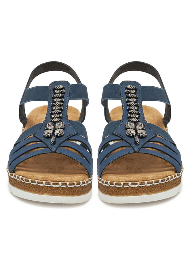 Rieker Sandalen Rieker V1206-14 Dunkelblau
