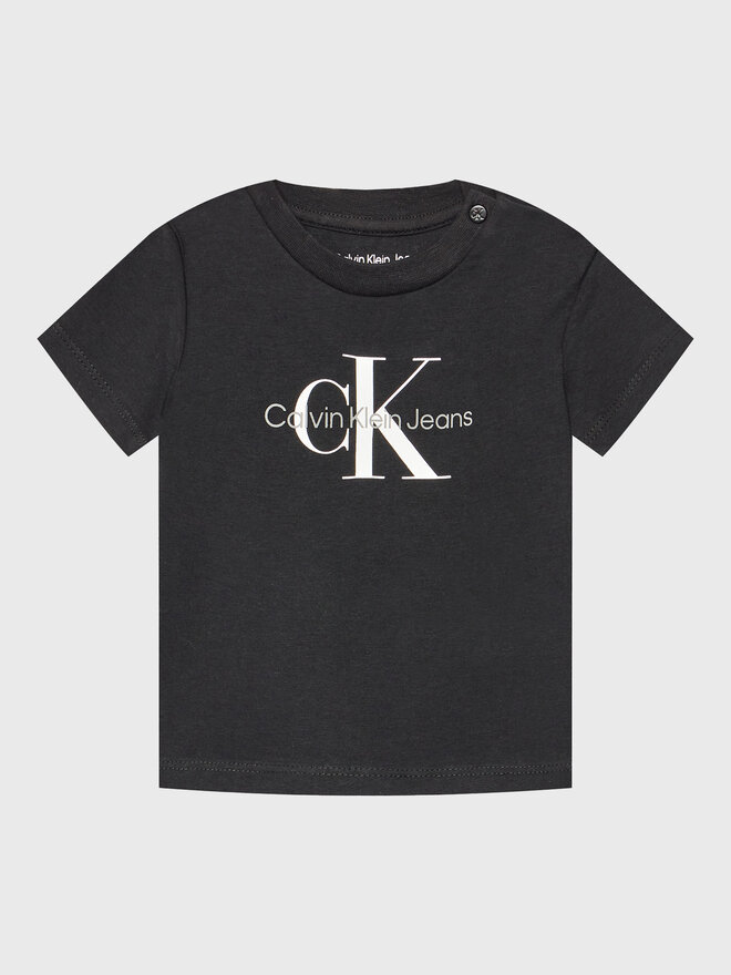 Calvin Klein Jeans Calvin Klein Jeans T-Shirt Monogram IN0IN00001 Μαύρο Regular Fit