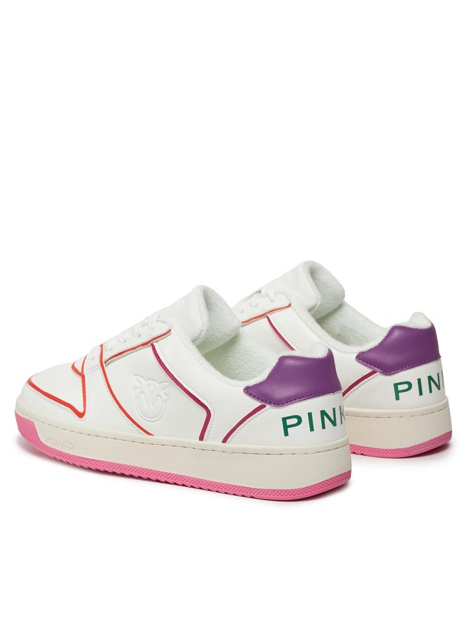 PINKO Snīkeri Pinko Flamine Sneaker 20231 BLKS1 101226.A0VK Balts