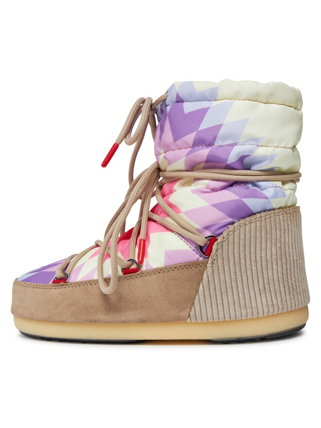 Moon Boot Schneeschuhe Moon Boot Light Kaleidoscope 14602200001 Beige