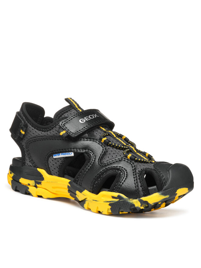 Geox Sandały Geox Jr Borealis J450RC 014BU C0054 M Czarny