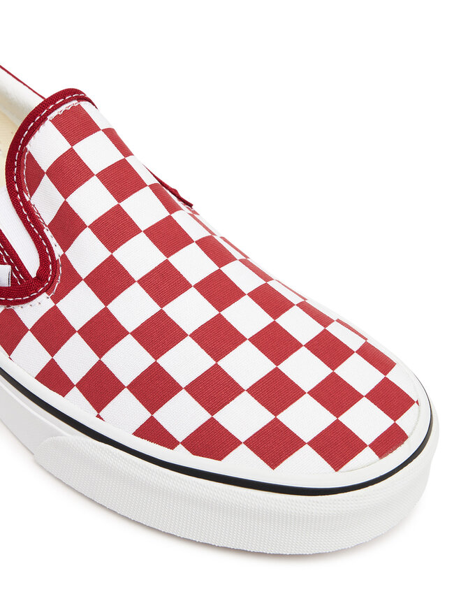 Vans Tenis superge Vans Classic Slip On VN000DAH14A1 Rdeča