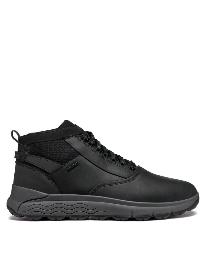 Geox Schnürschuhe Geox U Spherica 4X4 B Abx U26FDA 0FF6K C9997 Schwarz
