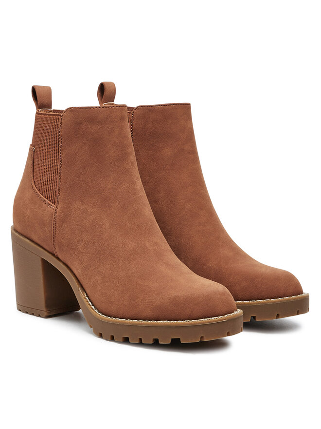 ONLY Shoes Īsie zābaki ONLY Shoes Barbara 15184295 Brūns