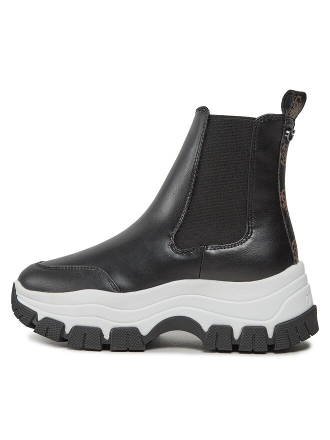 Guess Боти Guess Besona FL8BEO ELE12 Черен