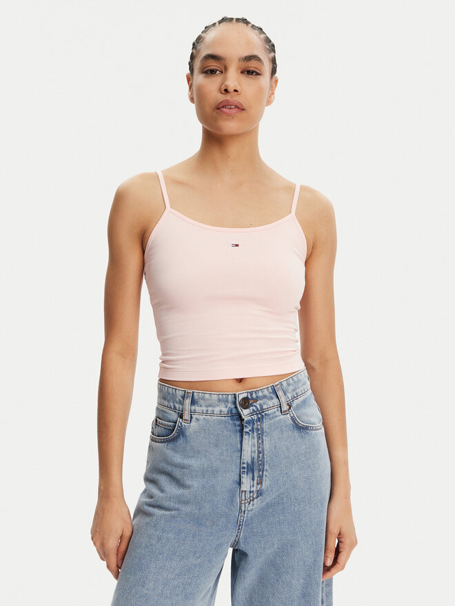 Tommy Jeans Tommy Jeans Σετ 2 τοπ Essential DW0DW18148 Έγχρωμο Regular Fit