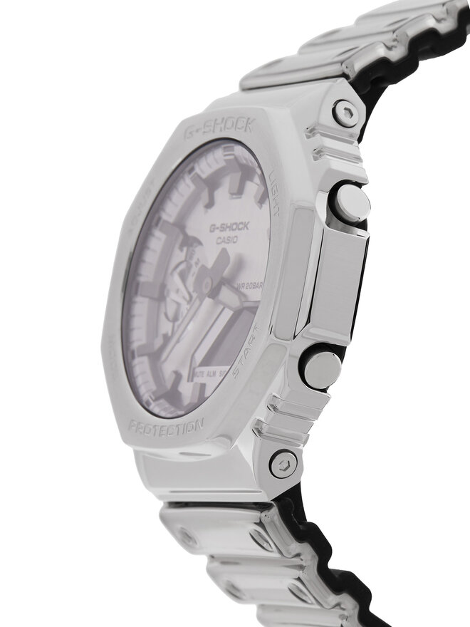 G-Shock Zegarek G-Shock GM-2100YM-8AER Srebrny