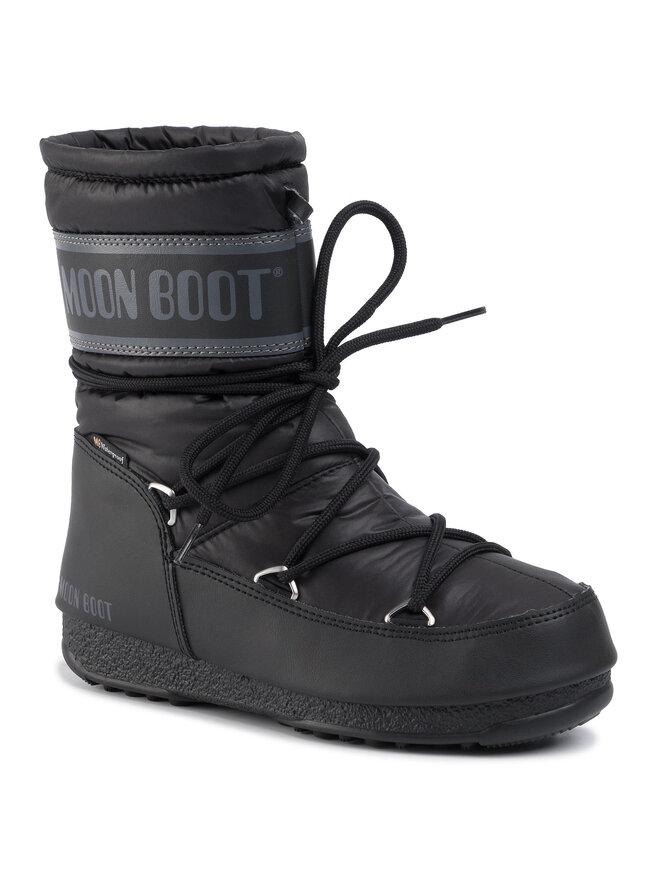 Moon Boot Škornji za sneg Moon Boot Mid Nylon Wp 24009200001 Črna
