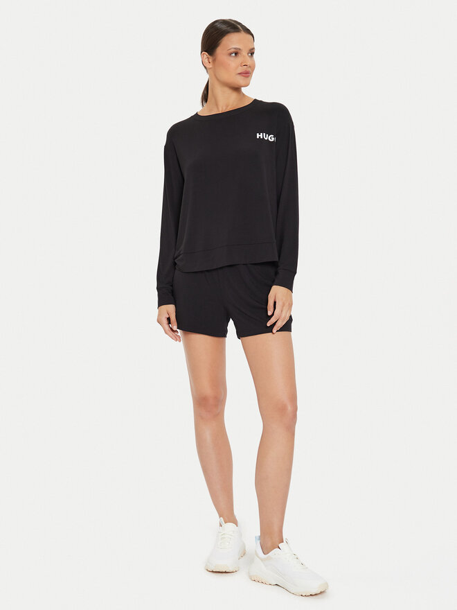 HUGO Hugo Μπλούζα πιτζάμας Unite 50490706 Μαύρο Relaxed Fit
