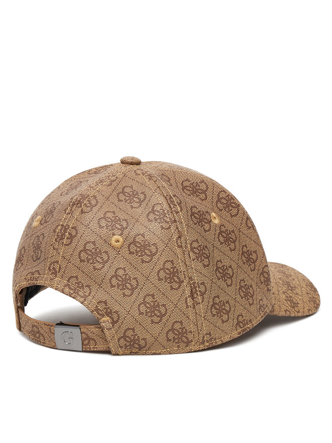 Guess Kepurė su snapeliu Guess AM9543 POL01 Ruda