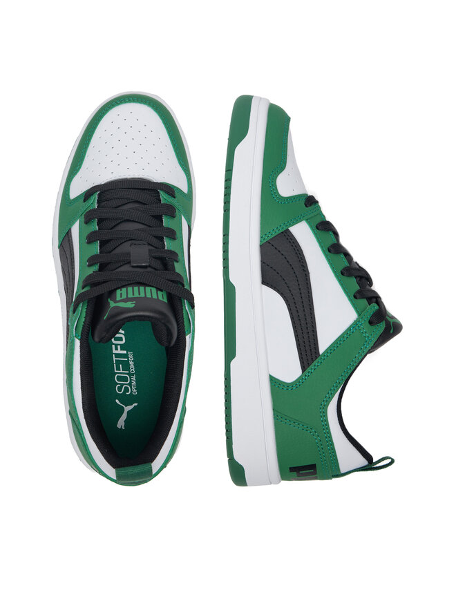 Puma Sneakersy Puma REBOUND LAYUP LO SL JR 37049024 Zielony