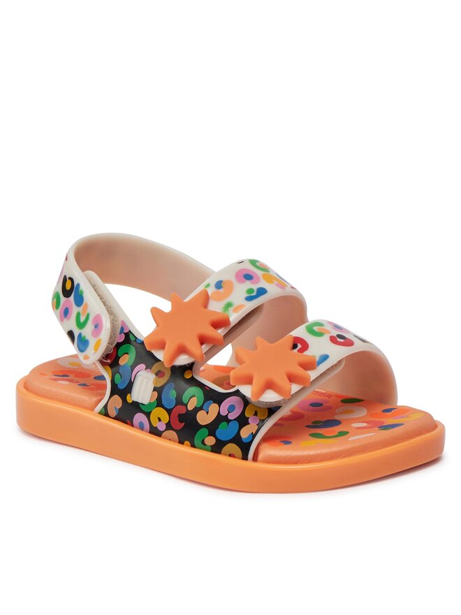 Melissa Sandały Melissa Mini Melissa Estrelar + Fabula Bb 35721 Pomarańczowy