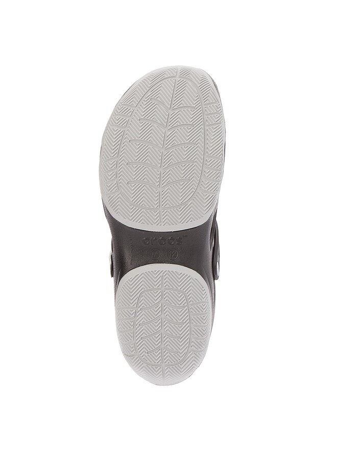 Pantoletten Crocs Swiftwater Deck Clog M 203981 Schwarz eschuhe
