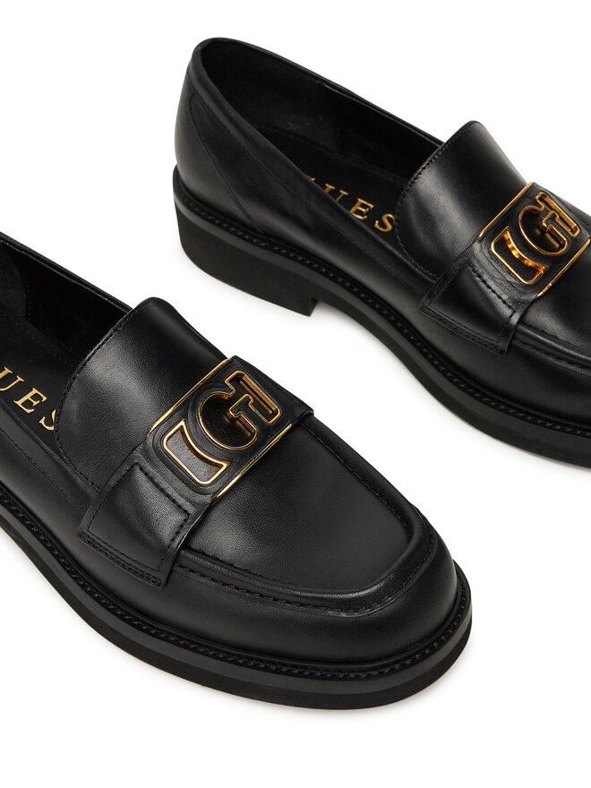 Guess Loafers Guess FLPSHU LEA14 Negro
