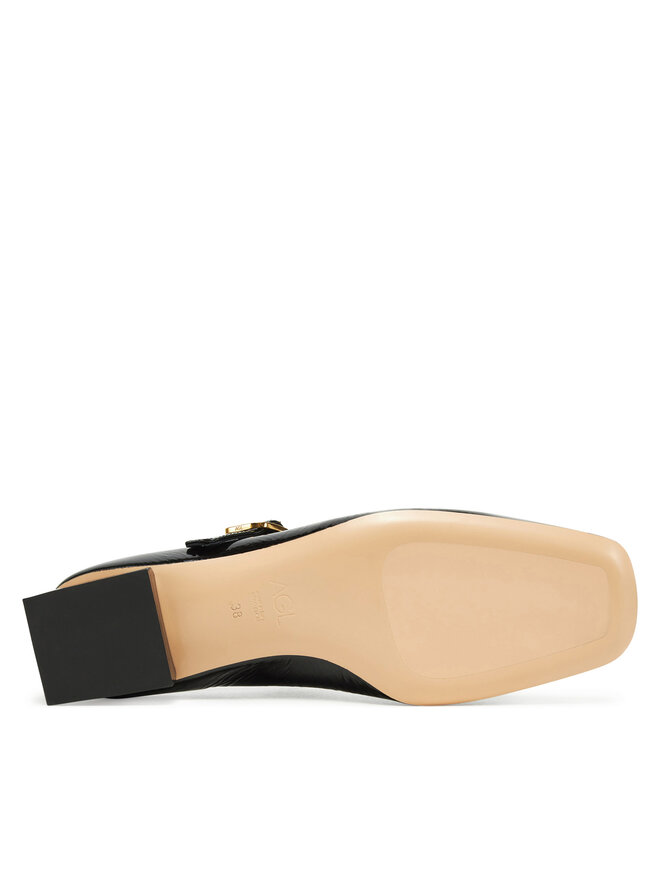 AGL Półbuty AGL Angie L Bebe D557004PCPLUME0000 Czarny