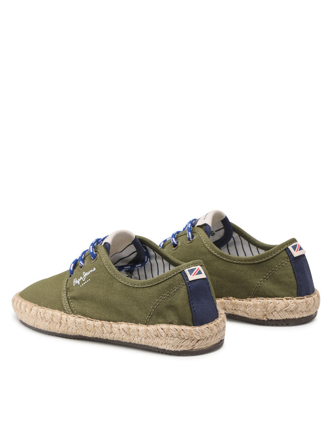 Pepe Jeans Espadrilles Pepe Jeans Tourist Camping PBS10094 Grün