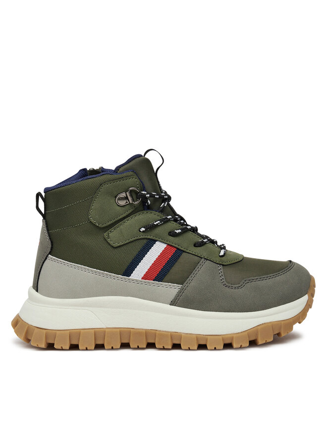 Tommy Hilfiger Botines planos Tommy Hilfiger T3B9-33680-1696A S Verde