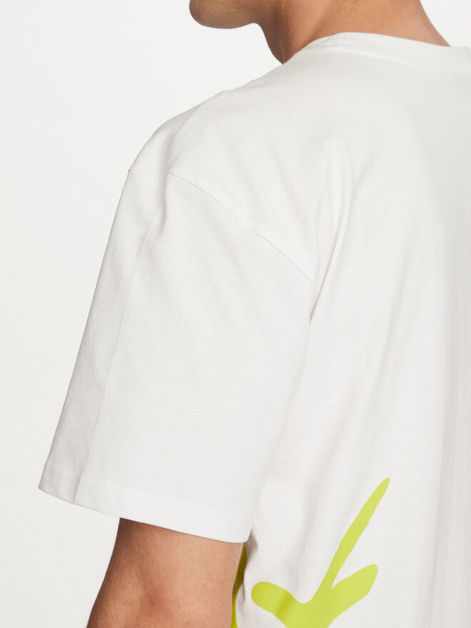 Karl Kani Karl Kani Camiseta Signature Tag 60300330 Blanco Regular Fit
