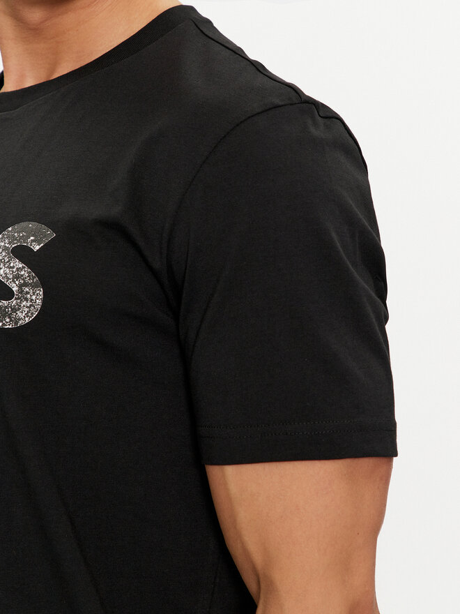 BOSS Boss T-Shirt Te_Bossocean 50515997 Schwarz Regular Fit