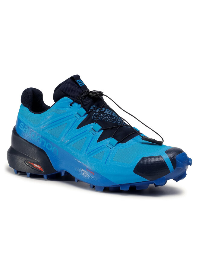 Chaussures de running Salomon Speedcross 5 Gtx GORE TEX 409571 27 V0 Bleu chaussures