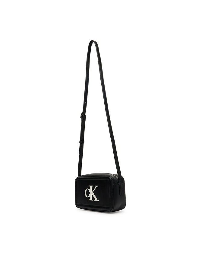 Calvin Klein Handtasche Calvin Klein Bold Ck Camera Bag LV04F3220G Schwarz