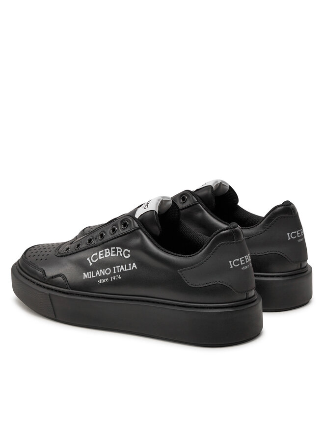 Iceberg Sneakersy Iceberg IU1701 Černá
