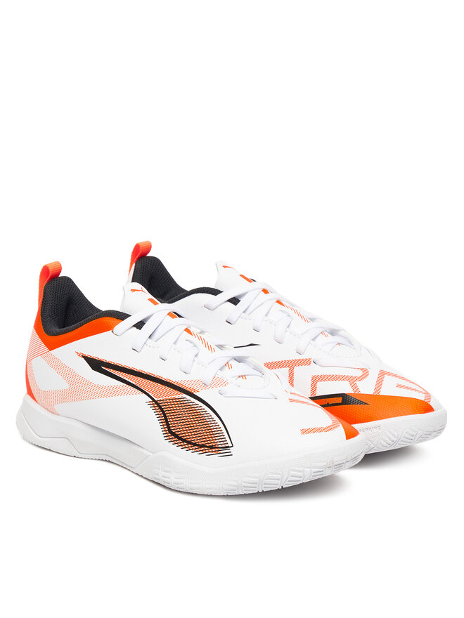 Puma Čevlji za nagomet Puma Ultra 5 Play It Jr 108327 01 Bela