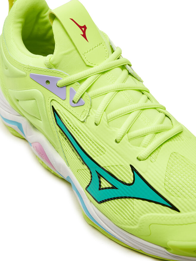 Mizuno Hallenschuhe Mizuno Wave Momentum 3 V1GA231286 Grün