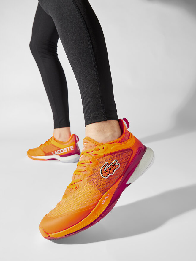 Lacoste Snīkeri Lacoste Ag-Lt23 Lite 123 1 Sma 745SMA0014ADX Oranžs