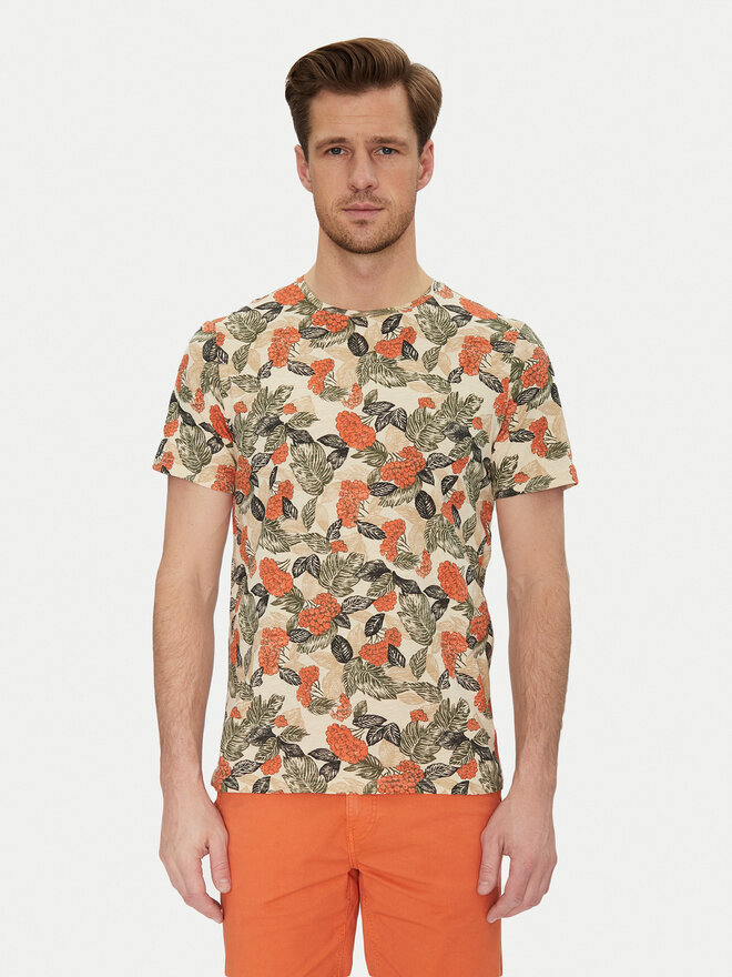 Blend Blend Camiseta 20717778 Beis Regular Fit