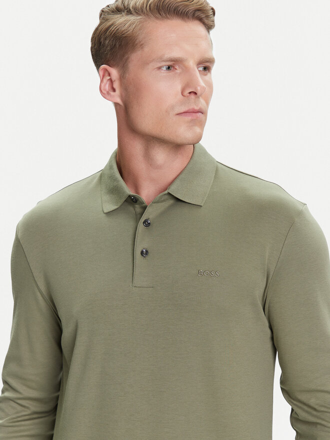 BOSS BOSS Polo Pado 30 50468392 Verde Regular Fit