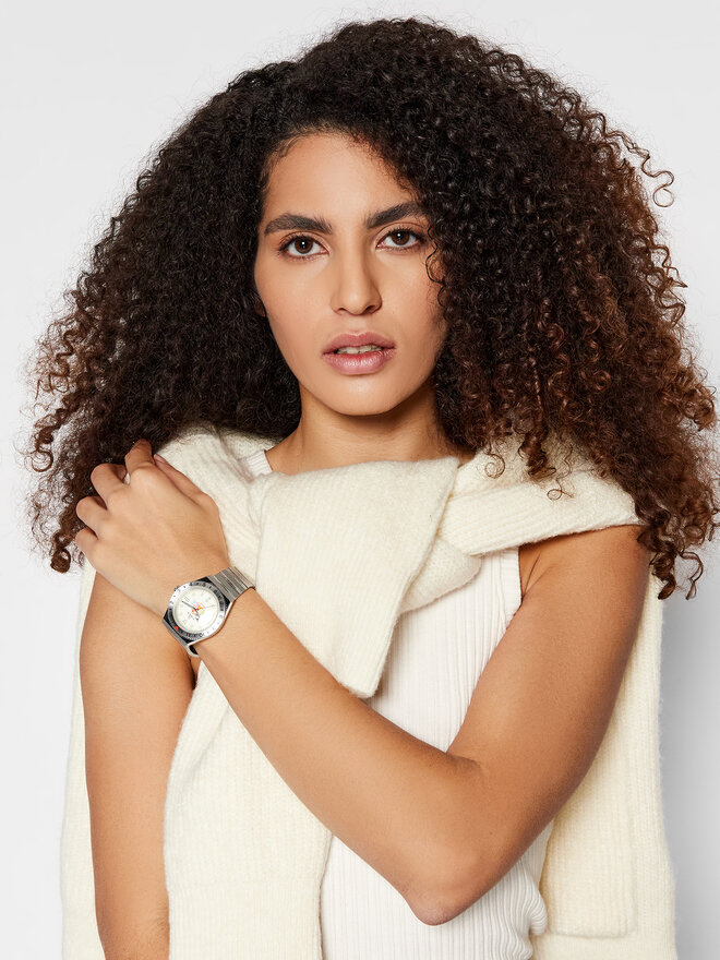 Timex Pulkstenis Timex Lab Archive 1971 Unity Collection TW2V25800 Sudraba