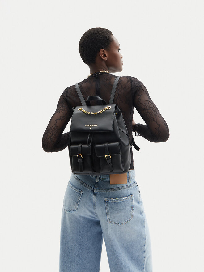 Patrizia Pepe Rucksack Patrizia Pepe 2B0137/L113 Schwarz