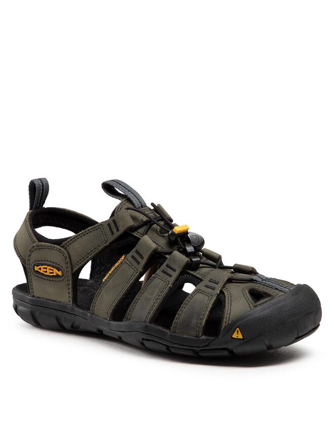 Keen Босоніжки Keen Clearwater Cnx Leather 1013107 Сірий