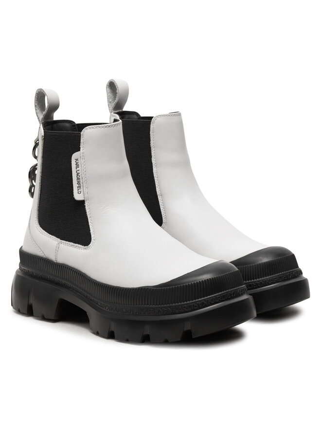 KARL LAGERFELD Bokacsizma KARL LAGERFELD KL43534 Fehér