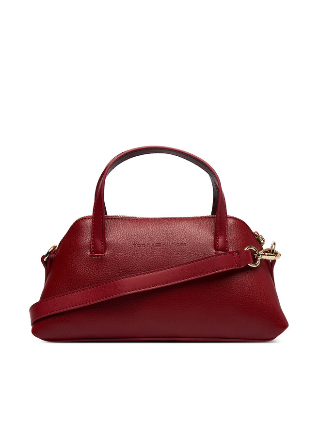 Tommy Hilfiger Handtasche Tommy Hilfiger Th Buckle Mini AW0AW19034 Rot