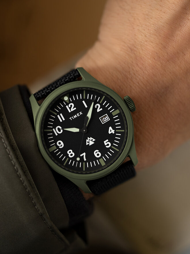 Timex Zegarek Timex Expedition North Traprock TW2W34400 Zielony