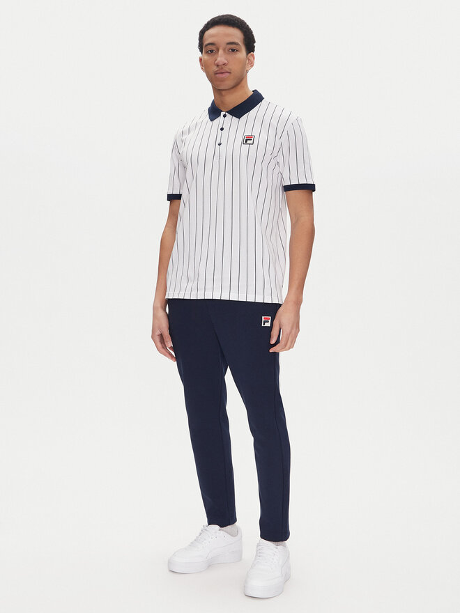 Fila Fila Poloshirt Linter FAM0923 Weiß Regular Fit