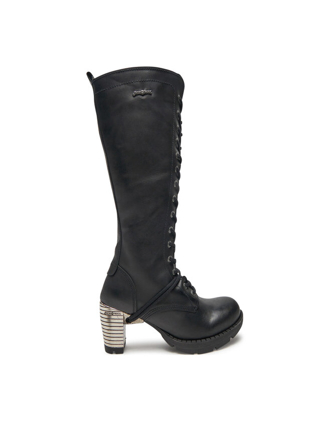 NEW ROCK Ботуши NEW ROCK M-TR005-S1 Черен