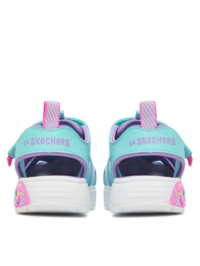 Skechers Босоніжки Skechers Play Scene Splash - Cute Crew 303162N/TQLV Голубий
