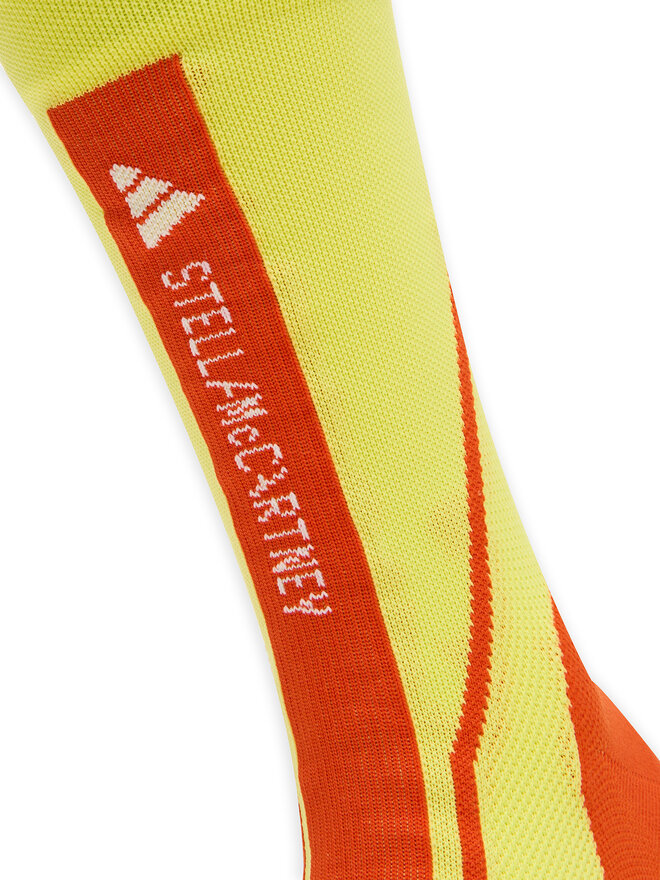 adidas by Stella McCartney Lange Socken adidas by Stella McCartney JZ5518 Gelb