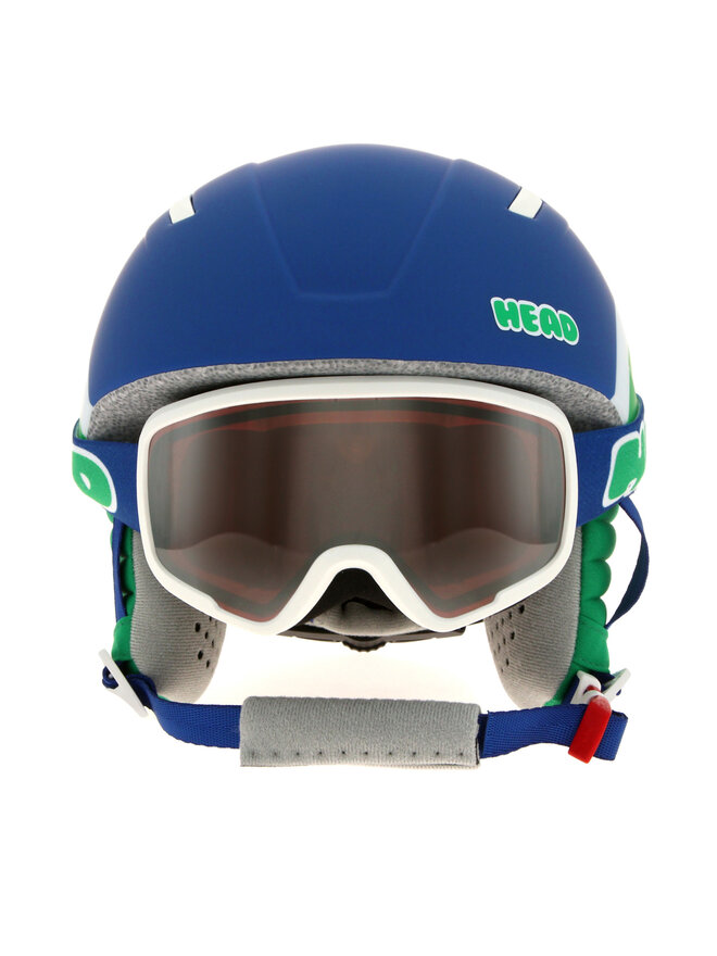Head Cască schi Head Mojo Set Blue/Green 328664 Albastru