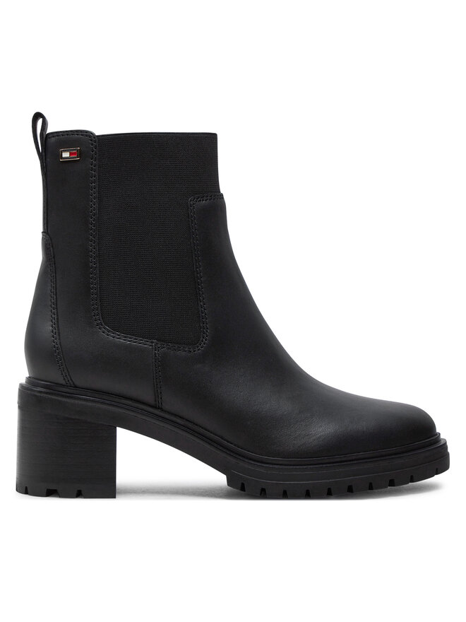 Tommy Hilfiger Ghete Jodhpur Tommy Hilfiger FW0FW08163 Negru