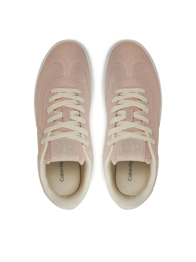 Calvin Klein Jeans Sneakersy Calvin Klein Jeans Classic Cupsole Laceup Wt Wm YW0YW01833 Różowy