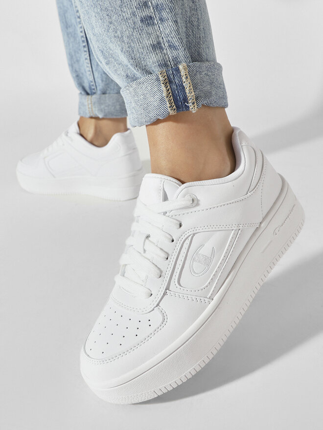 Champion Снікерcи Champion Foul Play Plat Element Bs Low Cut Shoe S11594-WW007 Білий
