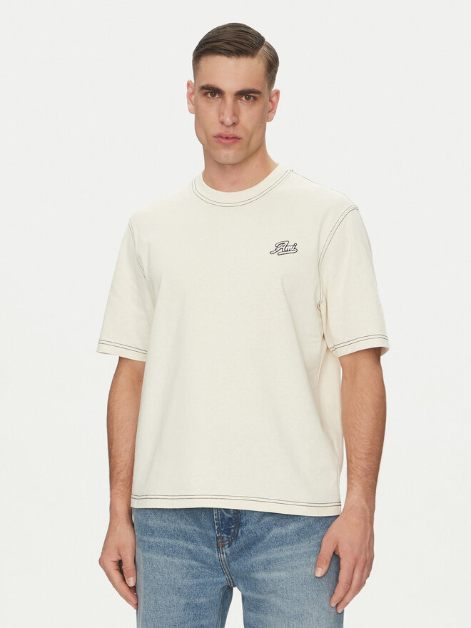 AMI PARIS AMI PARIS Camiseta HTS029.JE0118 Beis Regular Fit