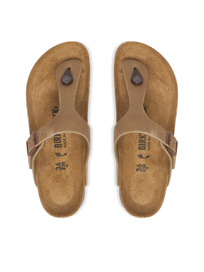 Birkenstock Zehentrenner Birkenstock Gizeh Bs 0943813 Beige